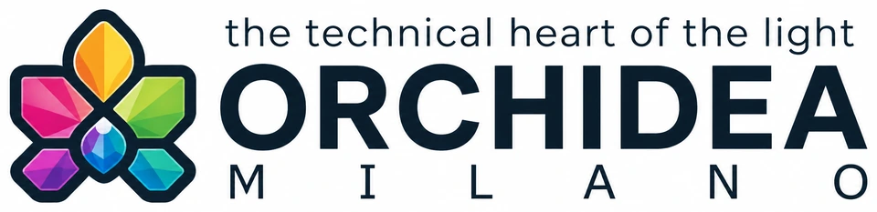 Orchidea Milano — the technical heart of the light